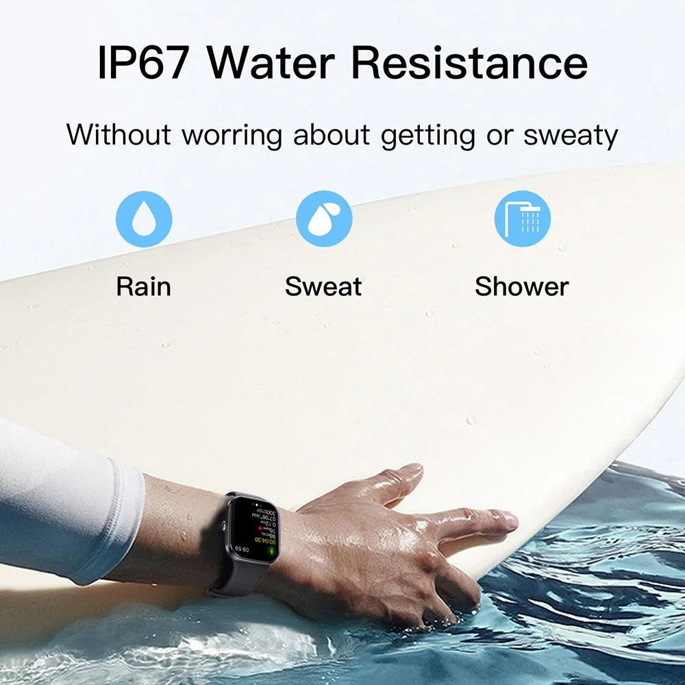 Q29 Bluetooth-compatible Smart Watch Women Fitness Tracker Heart Rate Monitor Sleep Tracker - Black - 7