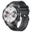 E800 SOS Emergency Call Watch IP68 Waterproof ECG Health Monitor Smart Bracelet (Nylon Strap) - Black - 1