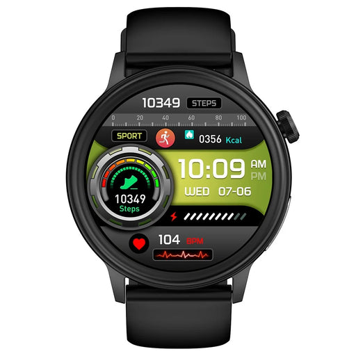 ET470 1.39’’ AMOLED Waterproof Smart Watch with Blood Oxygen / Sleep / Heart Rate Monitor - Black - 2