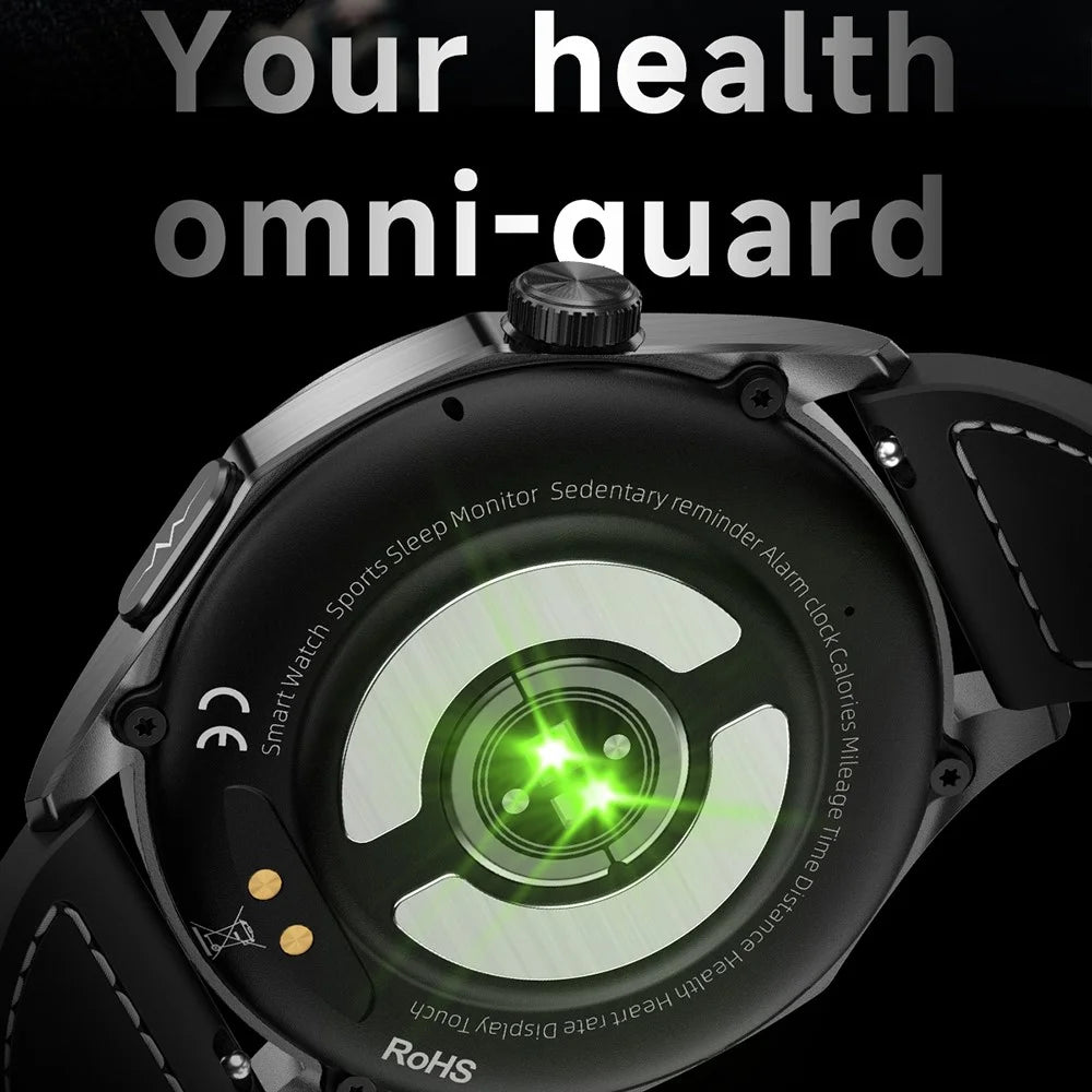 ET485 1.43’’ AMOLED Display Smart Watch Bluetooth-compatible Call Sports Watch with Nylon Strap - Black - 5