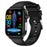ET570 1.96" Smart Watch Bluetooth-compatible Call Heart Rate Fitness Tracker with Silicone Strap - Black - 1