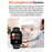 ET570 1.96" Smart Watch Bluetooth-compatible Call Heart Rate Fitness Tracker with Silicone Strap - Black - 7