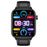 ET570 Smart Watch with Bluetooth-compatible Call, ECG, Body Temperature, Heart Rate, Blood Pressure, Multi-Sport Modes - Leather Strap - Black - 2