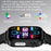 ET570 Smart Watch with Bluetooth-compatible Call, ECG, Body Temperature, Heart Rate, Blood Pressure, Multi-Sport Modes - Leather Strap - Black - 4