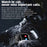 KR82 Waterproof Men's Wrist Bracelet Flashlight 2.1-Inch Screen Smart Watch for Outdoors - Black+Blue - 6