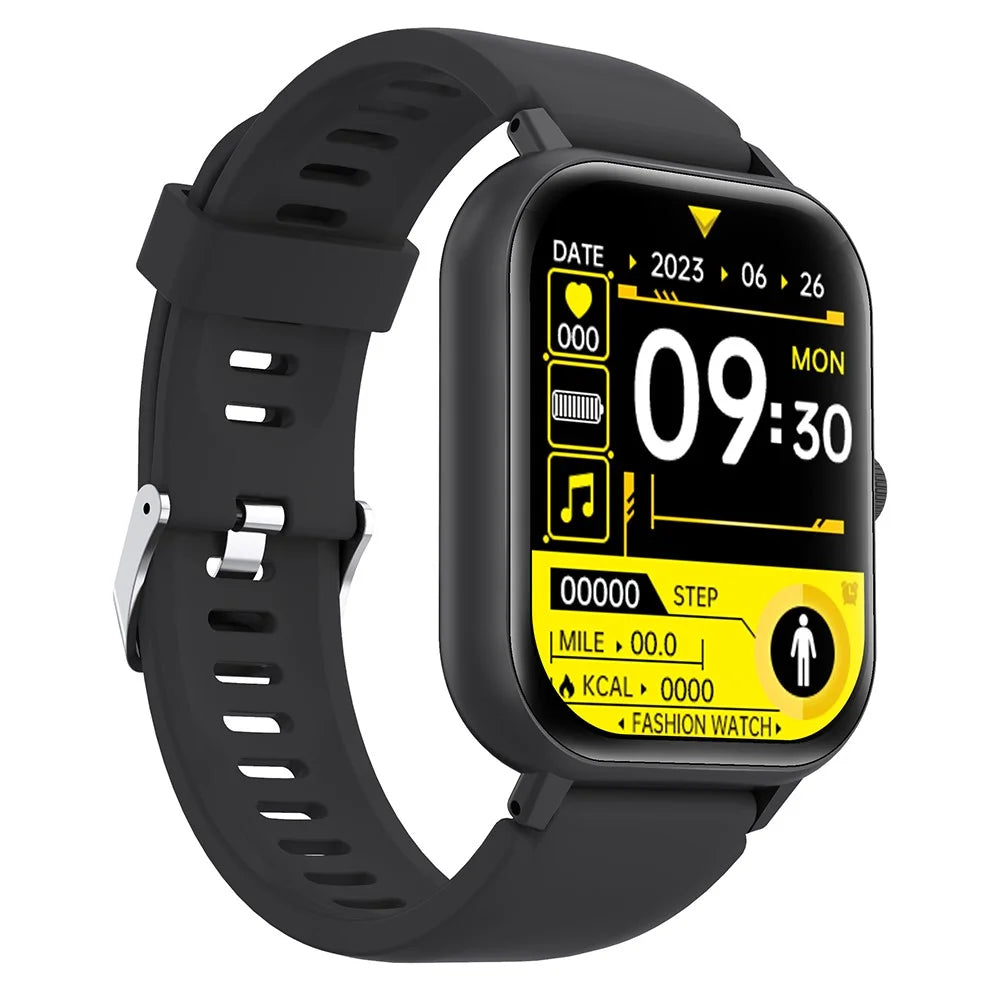 TB62D 1.83-Inch Screen Watch Sleep Monitor Wrist Bracelet Waterproof Smart Band - Black - 2