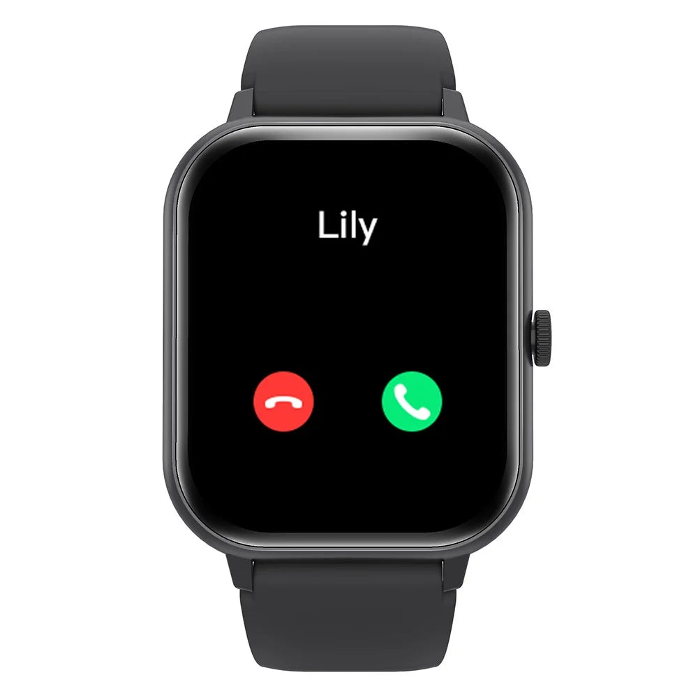 TB62D 1.83-Inch Screen Watch Sleep Monitor Wrist Bracelet Waterproof Smart Band - Black - 3