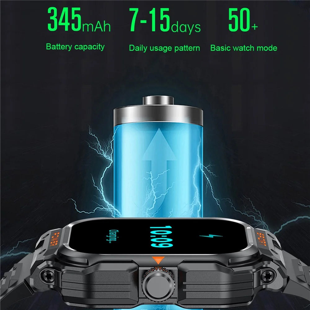 GT55 2-in-1 Bluetooth-compatible TWS Earphone Smart Watch Health Monitoring Bluetooth-compatible Calling Sports Watch - Black - 7