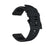 For Garmin Fenix 7/6 Sapphire GPS/6 Pro GPS/6 GPS/5 Plus/5 Silicone Smart Watch Band Adjustable Wrist Strap - Black - 1