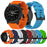 For Garmin Fenix 7/6 Sapphire GPS/6 Pro GPS/6 GPS/5 Plus/5 Silicone Smart Watch Band Adjustable Wrist Strap - Black - 6