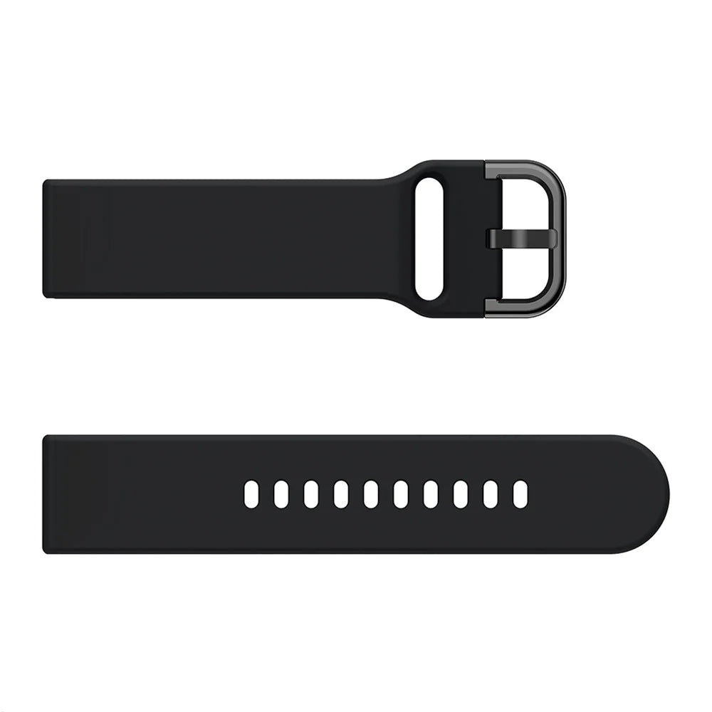 Silicone Watchband Strap for Samsung Gear S3 Active - Black - 4
