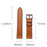 20mm Top-layer Genuine Leather Watch Strap Replacement for Garmin Vivoactive 3/Vivomove HR - Brown - 4