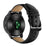 For Garmin Vivoactive 3/Vivomove HR Top-layer Cowhide Leather Watch Strap 20mm - Black - 1