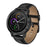 For Garmin Vivoactive 3/Vivomove HR Top-layer Cowhide Leather Watch Strap 20mm - Black - 2