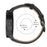 For Garmin Vivoactive 3/Vivomove HR Top-layer Cowhide Leather Watch Strap 20mm - Black - 5