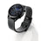 22mm Genuine Leather Watch Strap Replacement Band for Samsung Gear S3 Classic/S3 Frontier - Black - 2