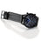 22mm Genuine Leather Watch Strap Replacement Band for Samsung Gear S3 Classic/S3 Frontier - Black - 3