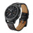 22mm Holes Decor Genuine Leather Smart Watch Band for Samsung Gear S3 Classic/Frontier - Black - 2