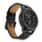 22mm Holes Decor Genuine Leather Smart Watch Band for Samsung Gear S3 Classic/Frontier - Black - 3