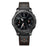 22mm Holes Decor Genuine Leather Smart Watch Band for Samsung Gear S3 Classic/Frontier - Black - 7