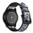 22mm Silicone + Leather Camouflage Watch Strap for Samsung Gear S3 Classic/S3 Frontier - Thorns Black - 3