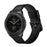 For Samsung Gear S3 Classic/S3 Frontier 22mm Knife Tail Genuine Leather Watch Strap Replacement Band - Black - 2