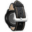 22mm Genuine Leather Watch Strap for Samsung Gear S3 Classic / S3 Frontier - Black - 4