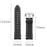 22mm Genuine Leather Watch Strap for Samsung Gear S3 Classic / S3 Frontier - Black - 5
