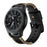 22mm Top Layer Cowhide Leather Watch Strap Watchband Replacement for Samsung Gear S3 Classic/S3 Frontier - Black - 2