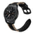 22mm Top Layer Cowhide Leather Watch Strap Watchband Replacement for Samsung Gear S3 Classic/S3 Frontier - Black - 3