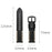 22mm Top Layer Cowhide Leather Watch Strap Watchband Replacement for Samsung Gear S3 Classic/S3 Frontier - Black - 4