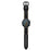 22mm Ribs Style Genuine Leather Watch Strap for Huawei Watch GT / GT 2 46mm / Honor Magic - Black - 6