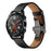 22mm Genuine Leather Watch Strap Replacement for Huawei Watch GT1 / 2 / Watch Magic - Black+Black - 5