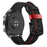22mm Genuine Leather Smart Watch Strap Replacement with Stitching Decor for Huawei Watch GT1 / 2 / Watch Magic - Black - 6