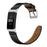 Genuine Leather Coated Smart Watch Band Strap for Fitbit Charge 4 / 3 - Black - 5