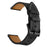 20mm Smart Watch Replacement Strap for Samsung Galaxy Watch4 Classic / Galaxy Watch4 / Galaxy Watch Active1 / Active2 Genuine Cow Leather Band - Black - 2