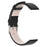 18mm Leather Smart Watch Strap Replacement for Xiaomi Mi Watch - Black - 3