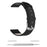 18mm Leather Smart Watch Strap Replacement for Xiaomi Mi Watch - Black - 4