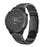 For Garmin Fenix 6X Stainless Steel Watch Band 1-Bead Replacement Wrist Strap - Black - 2