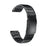 For Garmin Fenix 6S Stainless Steel Watch Band Replacement Wrist Strap with Butterfly Buckle - Black - 1