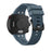 Silicone Watch Band Strap Black Buckle for Garmin Forerunner 45 - Titanium Grey - 6