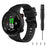 Silicone Wrist Strap with Black Buckle for Garmin Forerunner 45S - Black - 3