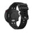 Silicone Wrist Strap with Black Buckle for Garmin Forerunner 45S - Black - 4