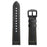 22mm Genuine Leather Coated Silicone 22mm Watch Strap for Huawei Watch GT 2/1  / Honor Magic - Black - 4