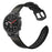 22mm Genuine Leather Coated Silicone Wrist Strap for Huami Amazfit GTR 47mm - Black - 5
