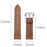 Genuine Leather Smart Watch Band for Huami Amazfit Watch 2/1 22mm- Brown - 7