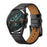 Holes Design Genuine Leather Strap Replacement Watch Band 22mm for Huawei Watch GT 2 46mm - Black - 2