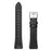 Smart Watch Band for Huawei Talkband B5 / B3 Active / B2 Active Genuine Cow Leather 18mm Pointed Head Strap - Black - 6