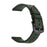 22mm Holes Genuine Leather Watch Band Strap for Huawei Honor Magic Watch - Green - 1