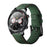 22mm Holes Genuine Leather Watch Band Strap for Huawei Honor Magic Watch - Green - 2